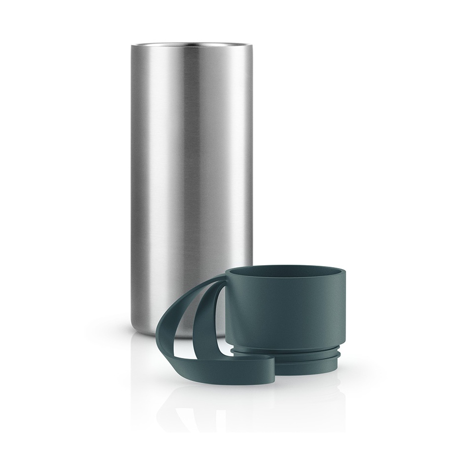 EVA SOLO 567057 Термос To Go, бирюзово-синий, 350 мл Нержавеющая сталь, силикон, пластик  - Вид №3