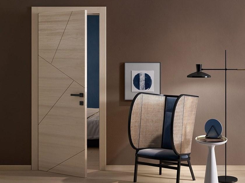 GAROFOLI Распашная деревянная дверь Moderno sun-id-1477141 - Вид №1