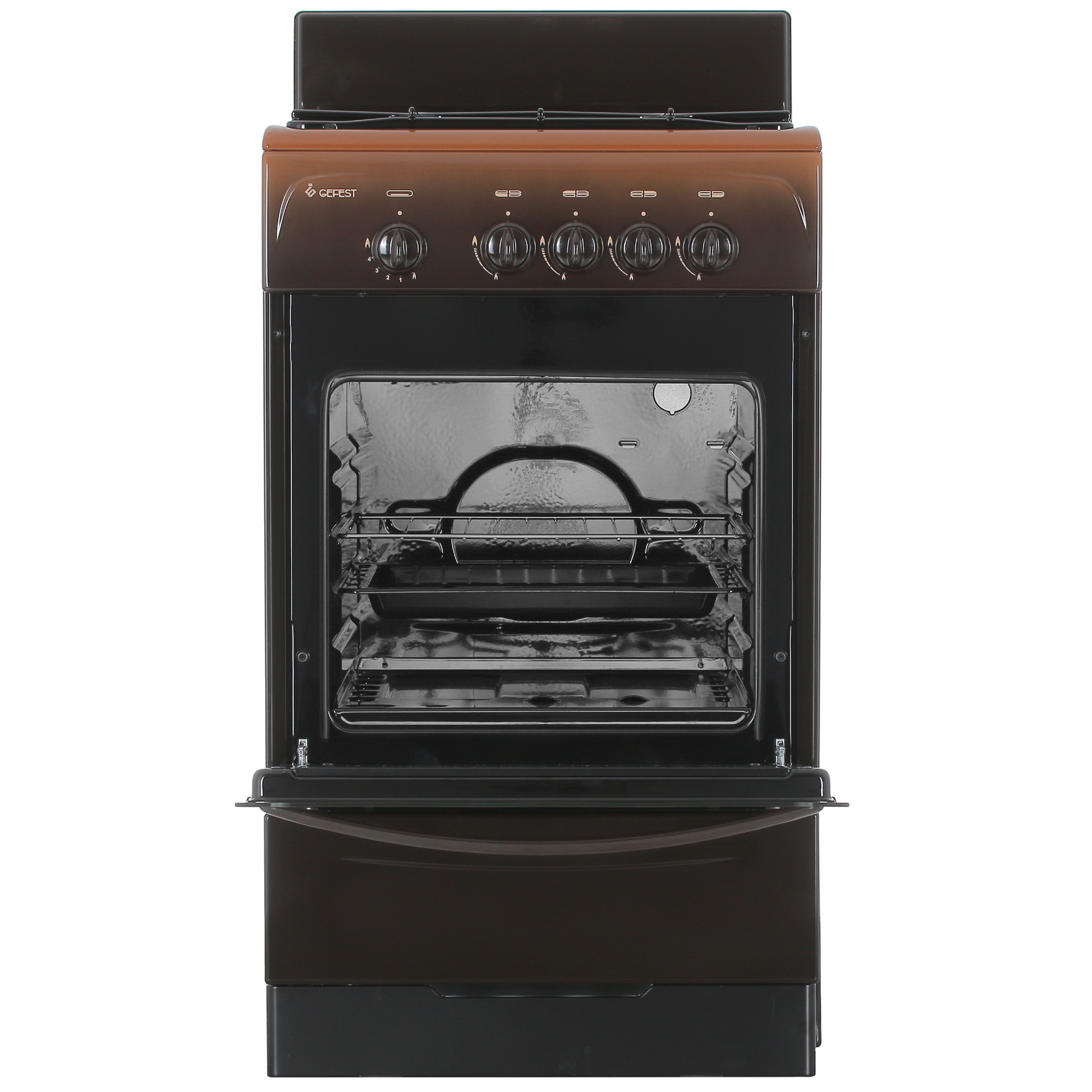 9114584 Газовая плита Gefest GS 3208B GC коричневый STDN-0010792 - Вид №7