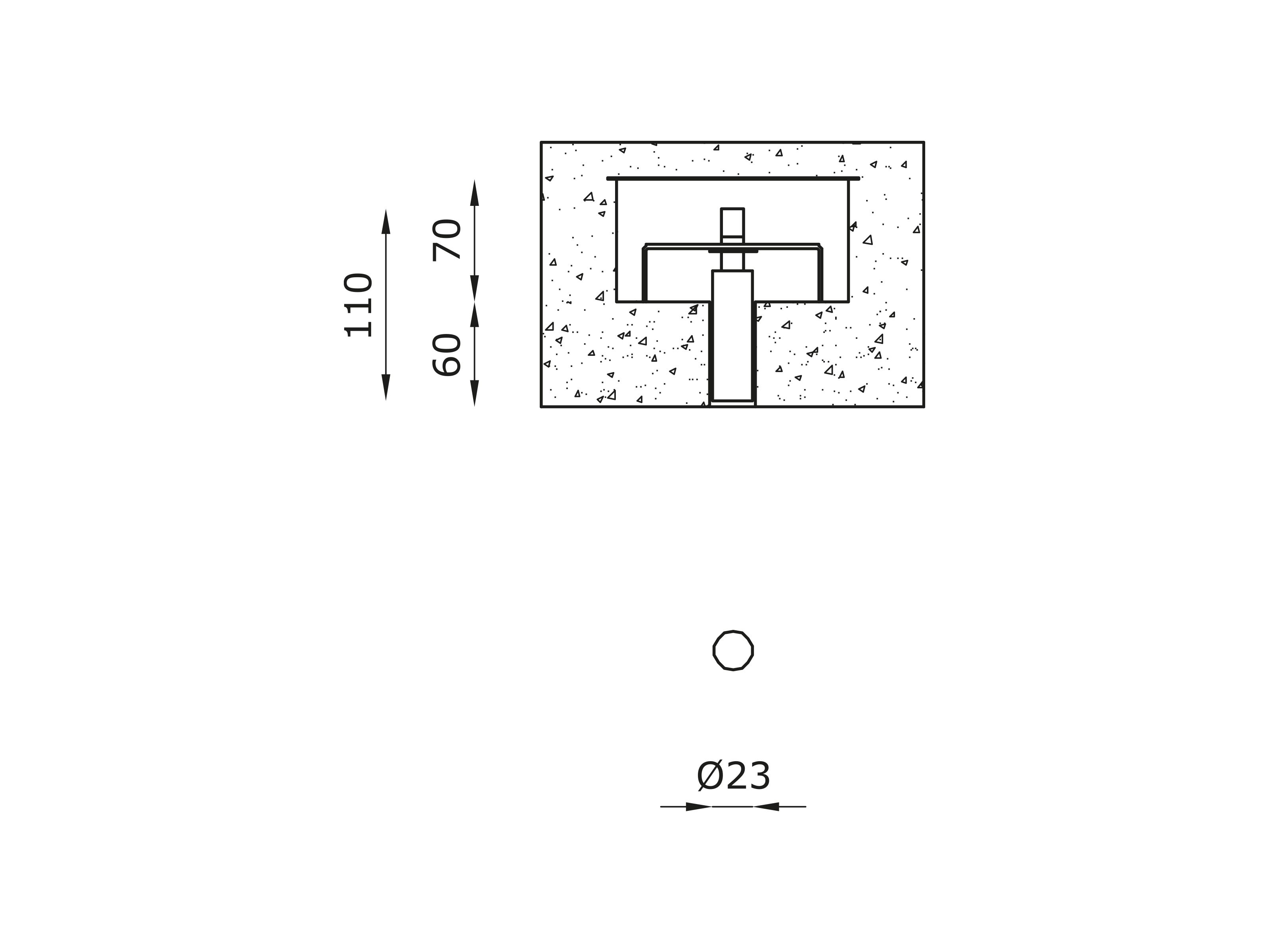 Алюминиевый круглый светодиодный светильник Buzzi & Buzzi The Main Collection ARCH-00054774 - Вид №2