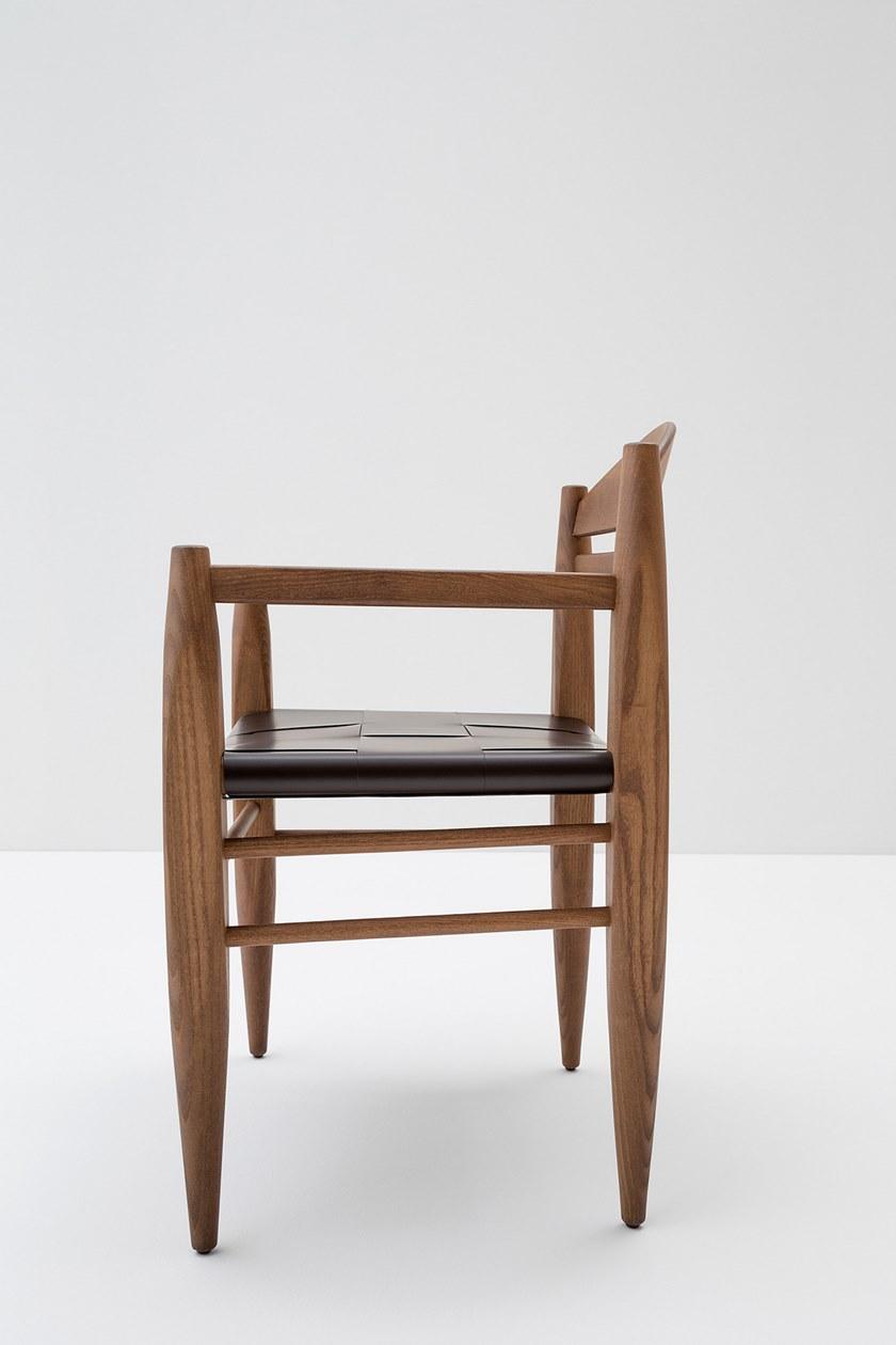 Billiani Кресло из ясеня с подлокотниками Vincent v. g. 441 - Вид №3