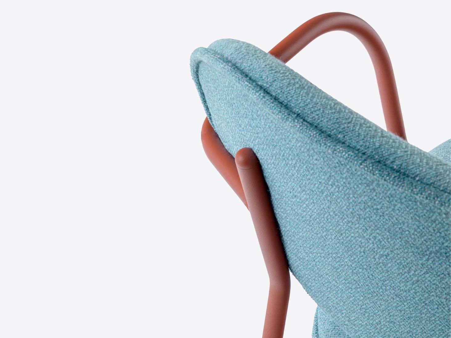 Тканевое кресло с подлокотниками Pedrali Stiel ARCH-00027560 - Вид №6