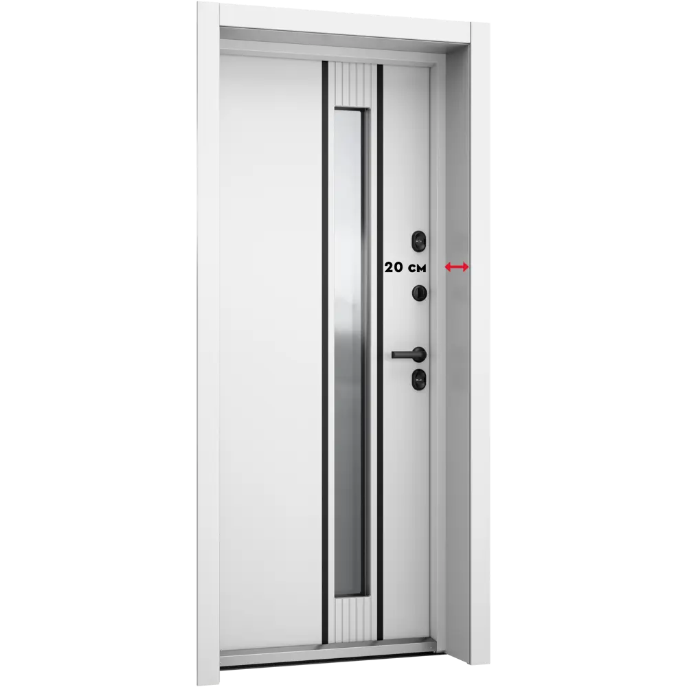 Дверь входная металлическая 2050x950x138 правая TOREX STLM-2044042 - Вид №20