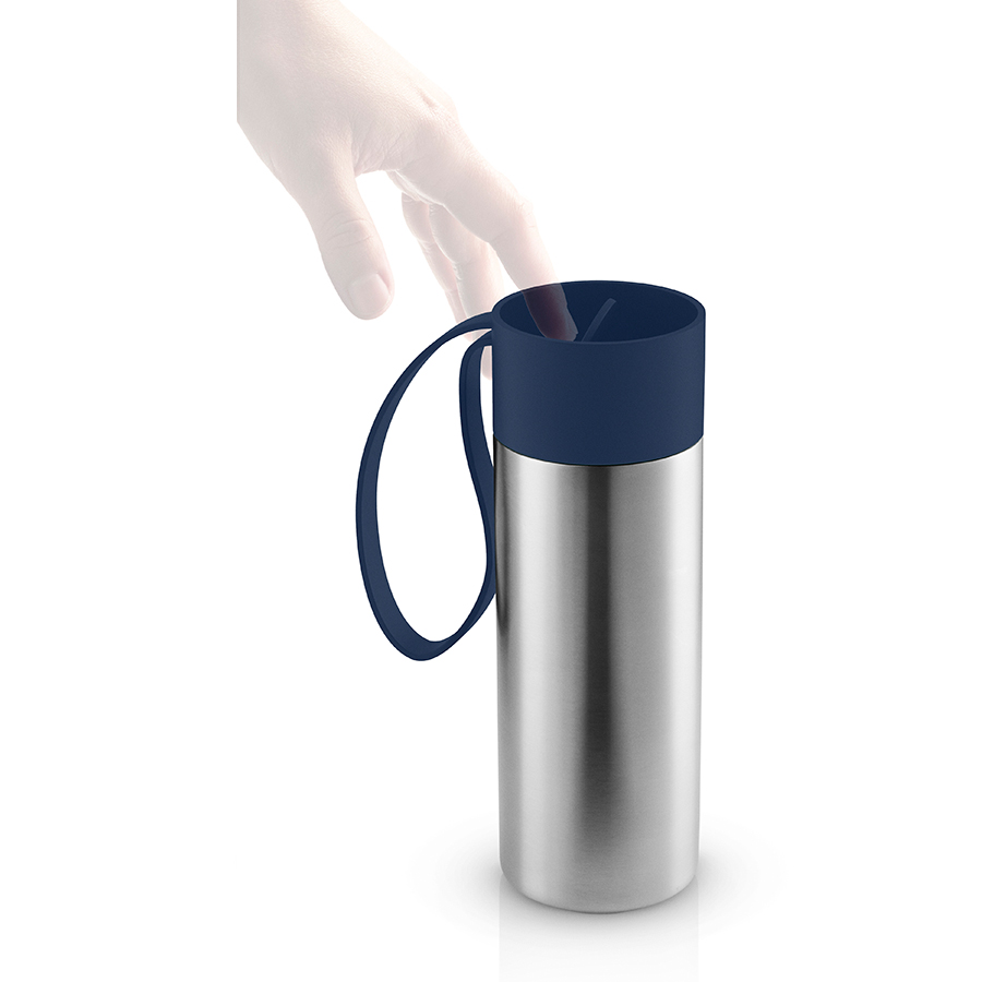 Термос 350 мл темно-синий To Go EVA SOLO ДИЗАЙНЕРСКИЕ 00-3871783 Синий  - Вид №1