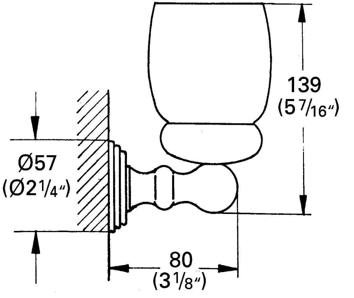 40043IG0 Держатель для стакана Grohe Sinfonia хром золото - Вид №1