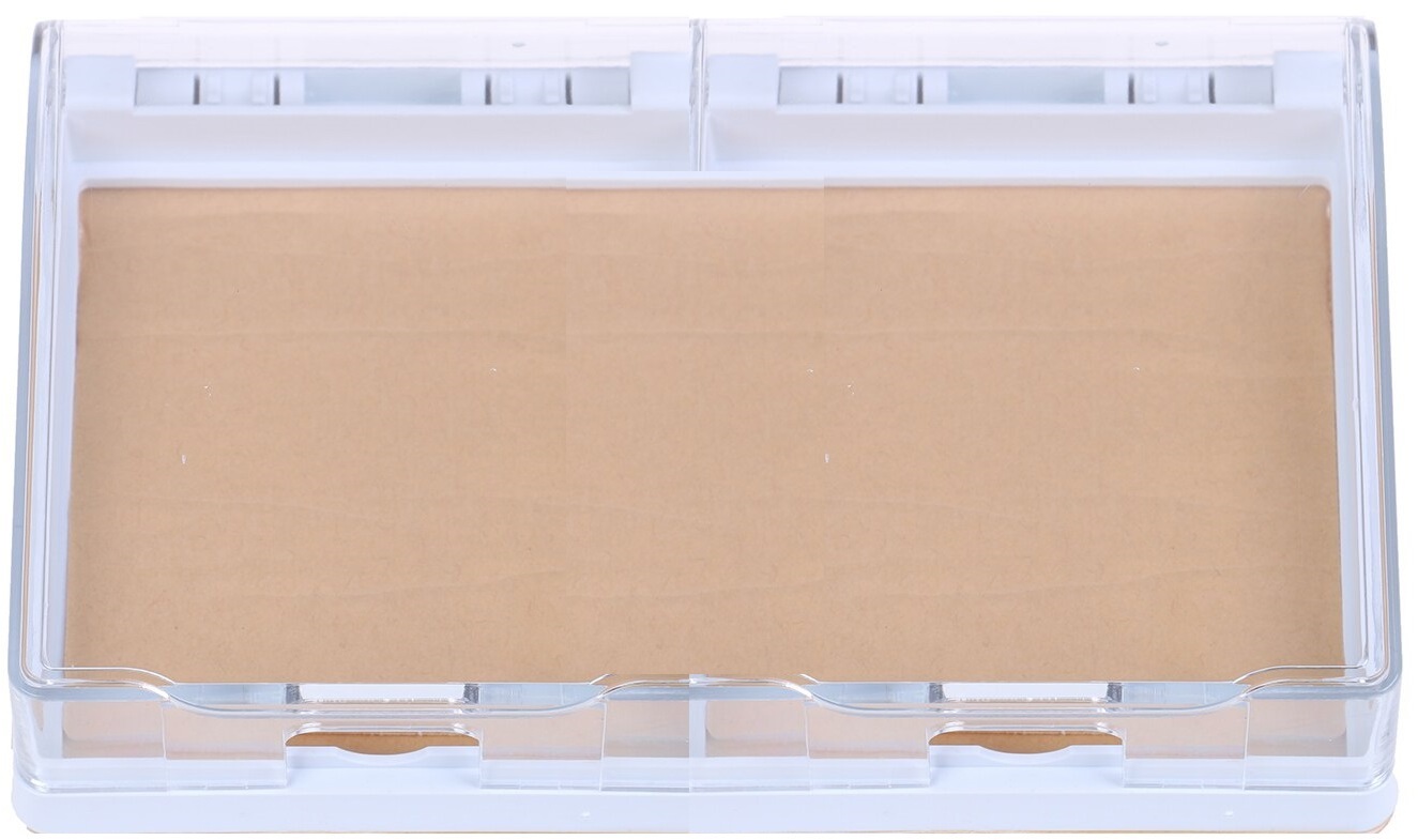 Накладка для розетки DUWI прозрачная 2-постовая 26311 89159145