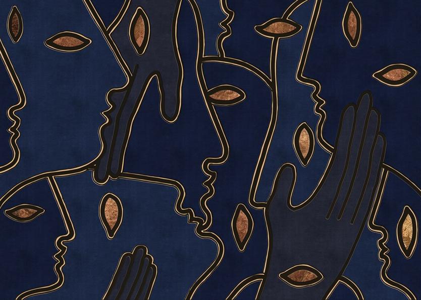 Affreschi & Affreschi Рулонные экологические гипсовые обои Season 1 Kw1007 - Вид №1