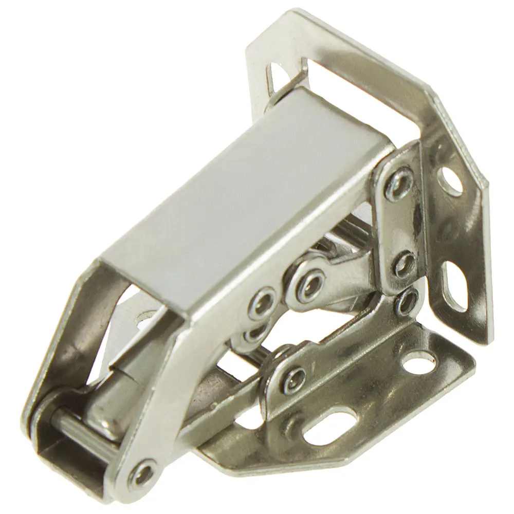 Петля мебельная быстрого монтажа Левша 12x80 мм сталь цвет цинк 2 шт STLM-2092365 - Вид №1