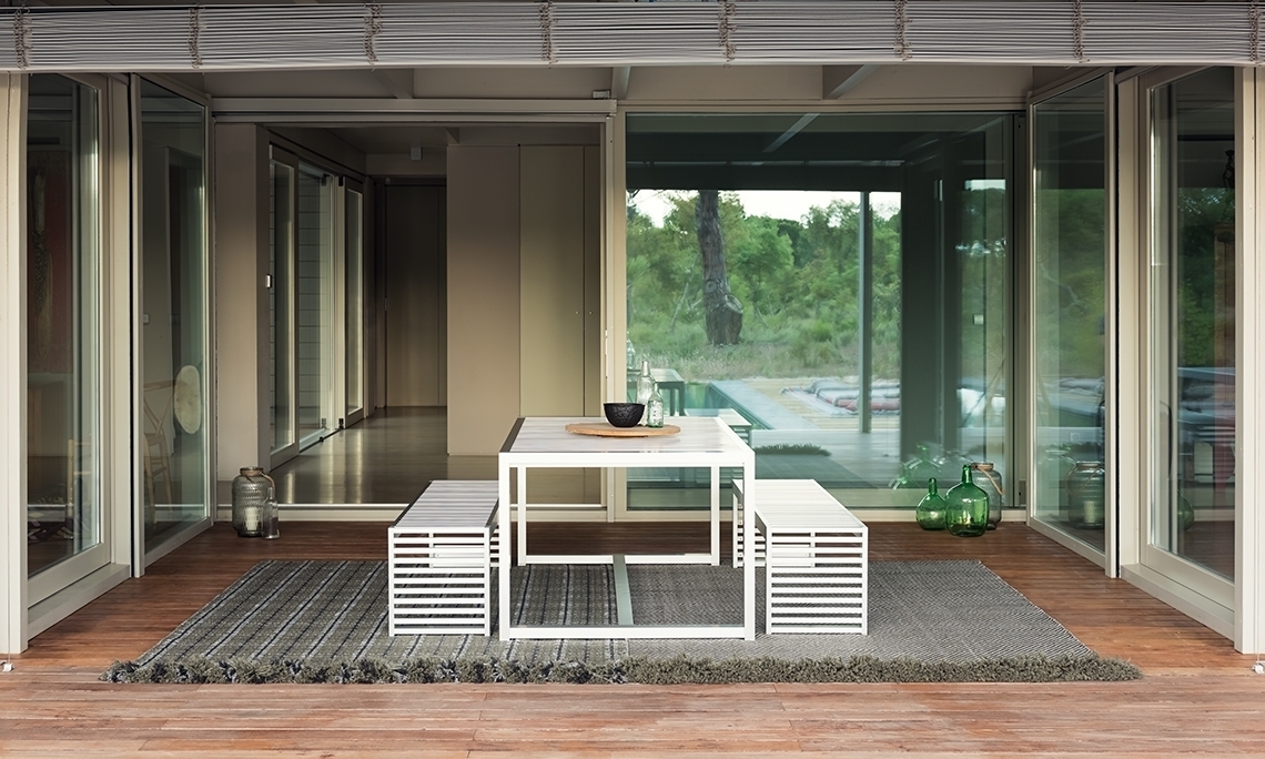 070676 Ковер GL Diagonal aloe-opal 90x200 см GAN Garden Layers - Вид №3