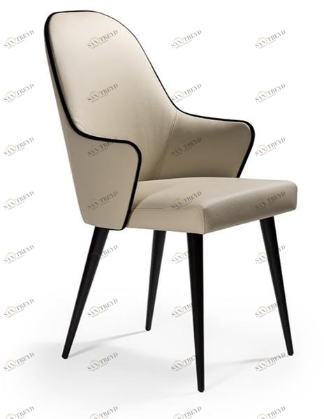 Reflex Мягкое кожаное кресло с подлокотниками Ludwig sun-id-1427159