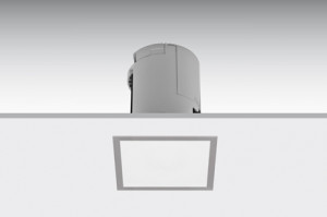 DST-3189 Lens flush-mounted square Daisalux Светильники и спец. Серебристо-Серый