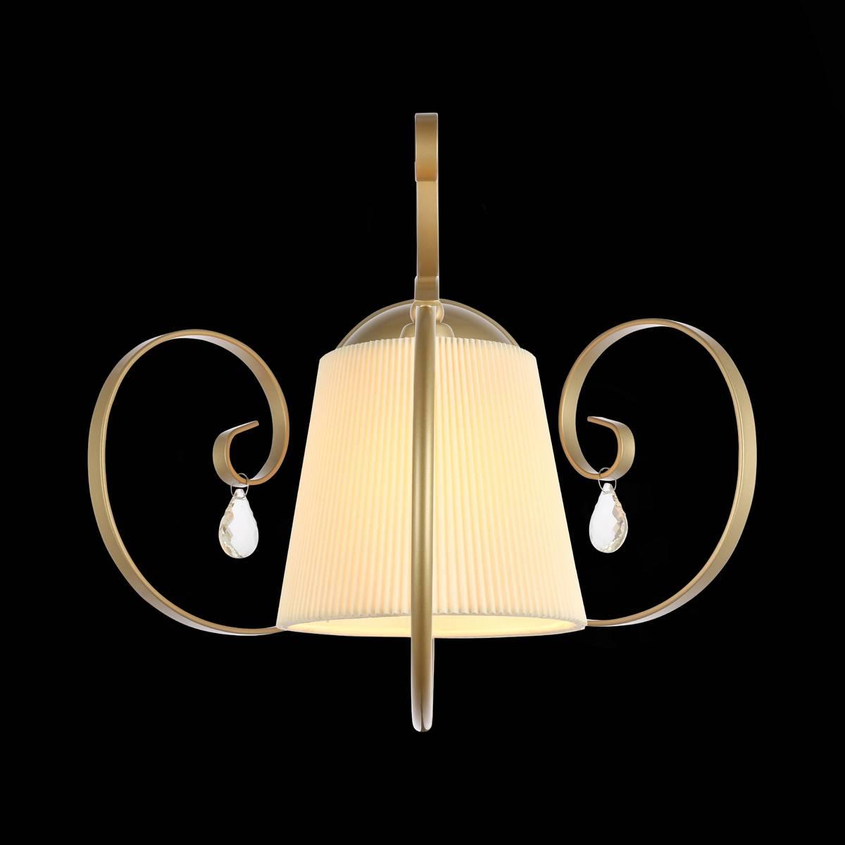 Бра настенное белое с золотым ST Luce Azurro SL177.201.01 ST LUCE AZZURRO 00-3930530 Белый;золото  - Вид №1