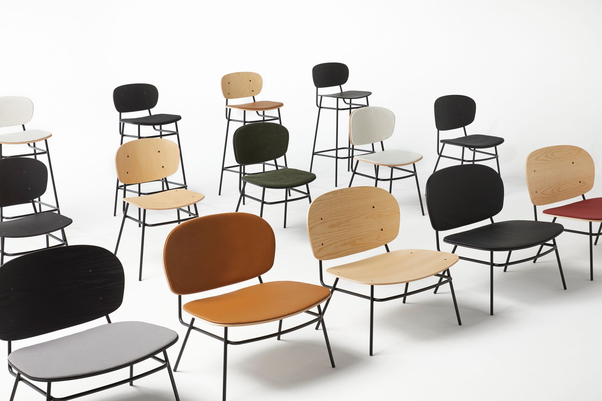 Кресло из ясеня с мягким сиденьем Blasco&Vila Fosca ARCH-00004682 - Вид №5