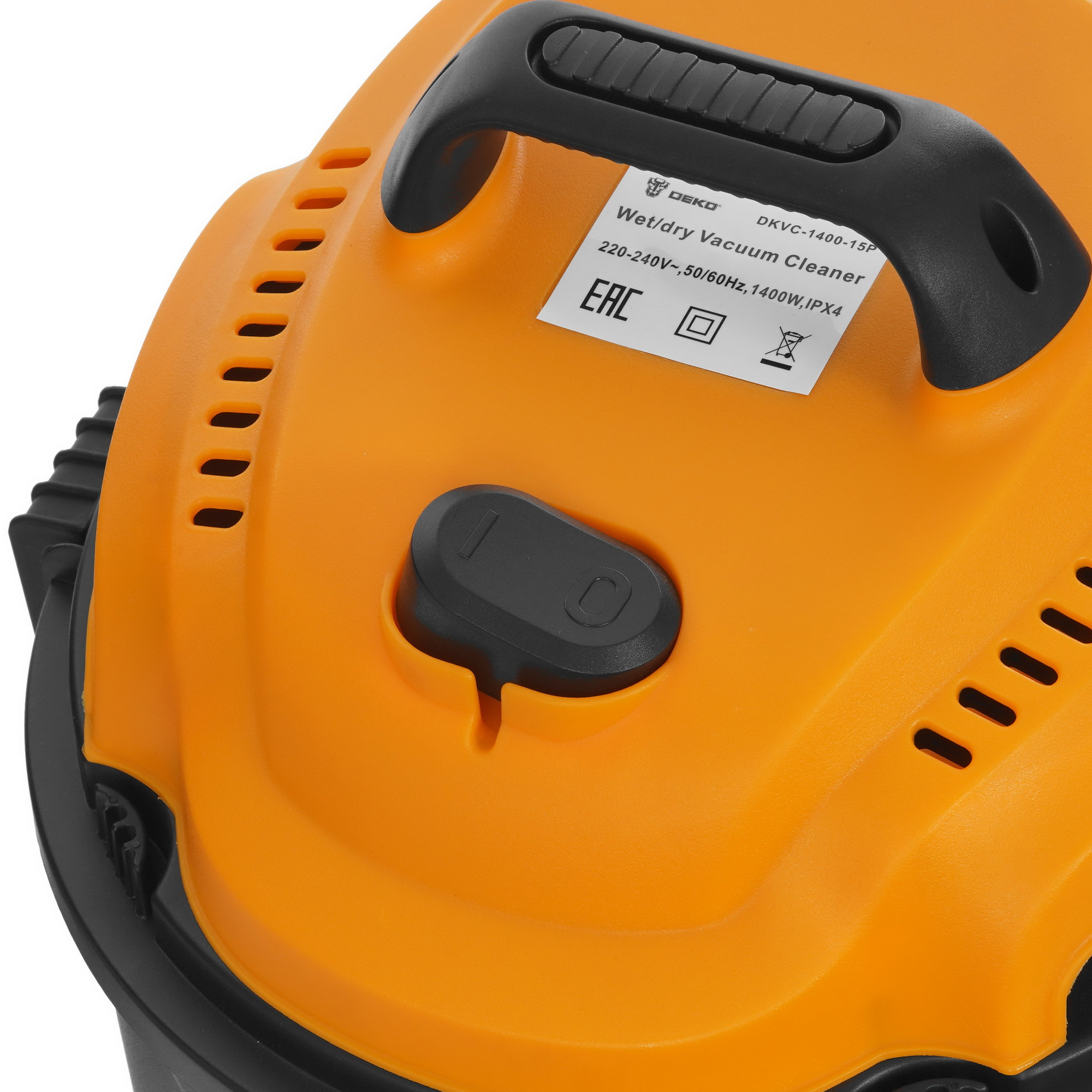 Строительный пылесос  DEKO DKVC-1400-15P 5422325 STDN-0065813 - Вид №3