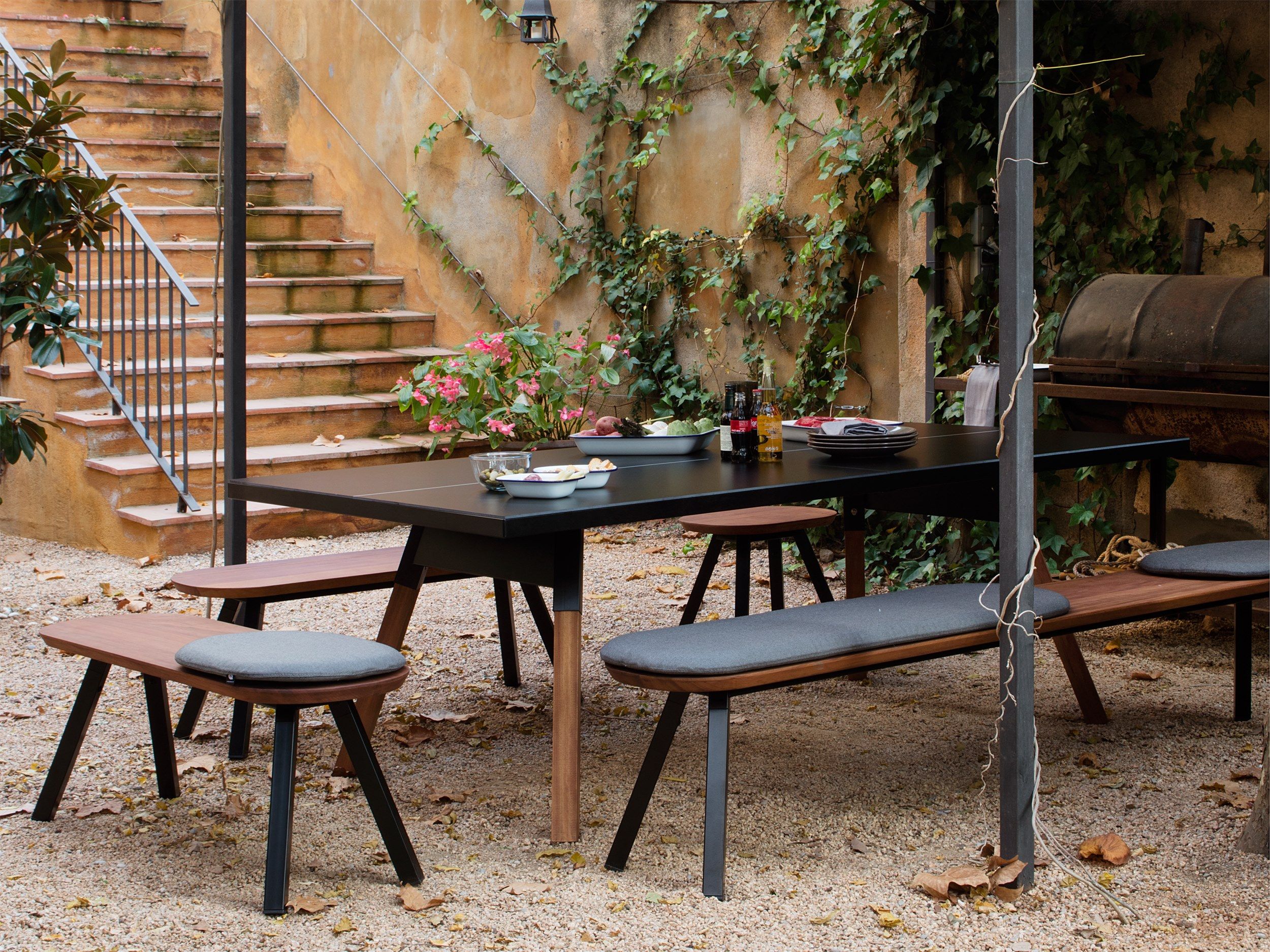 Прямоугольный стол для настольного тенниса HPL RS Barcelona YOU AND ME ARCH-00007767 - Вид №14