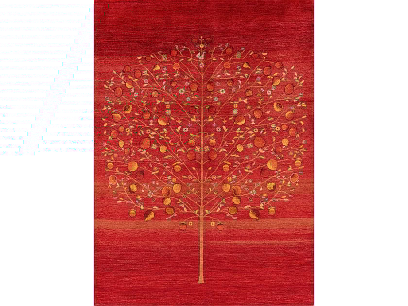 Прямоугольный шерстяной ковер на заказ Zollanvari Gabbehs Flora &amp ARCH-00002136