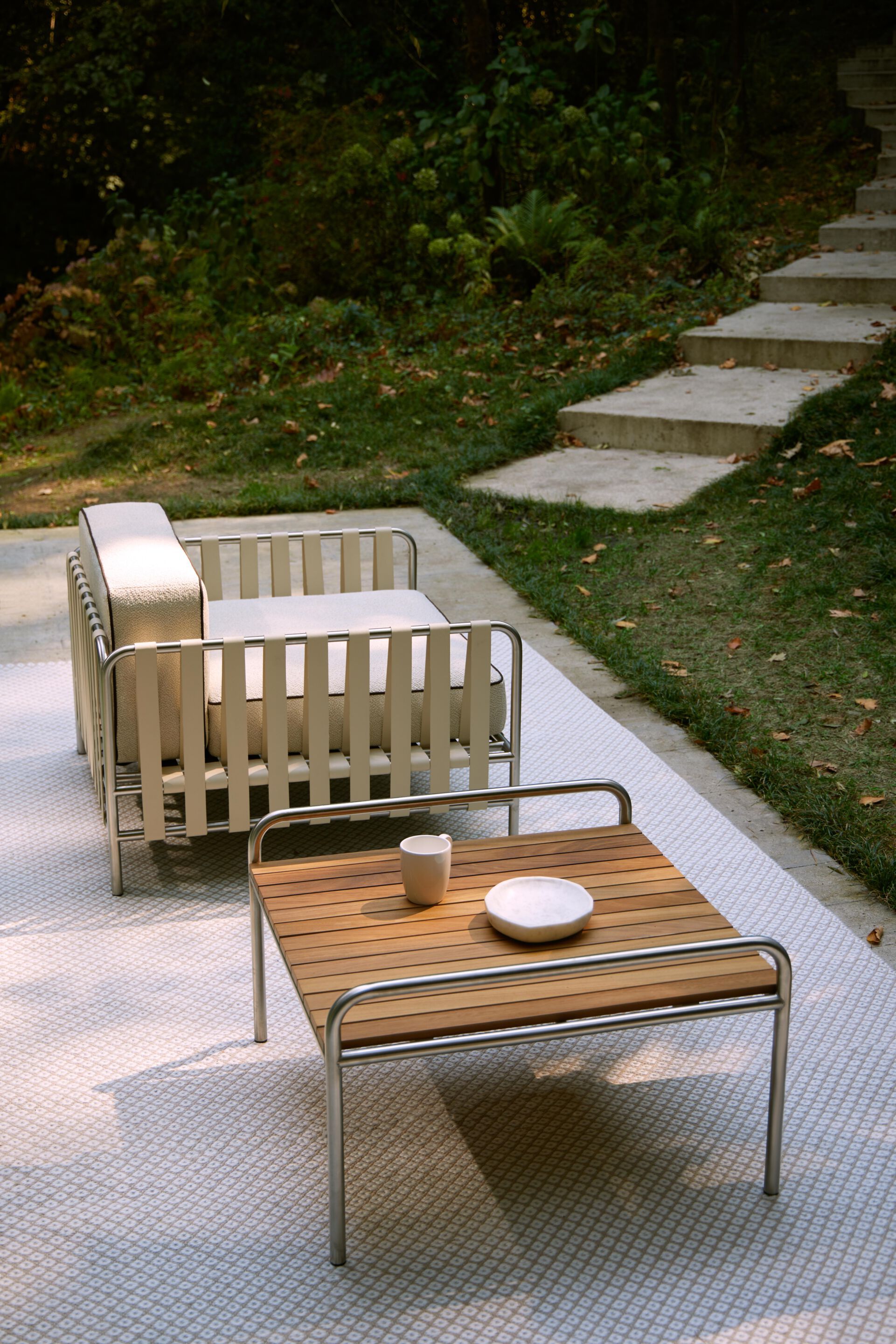 Алюминиевое садовое кресло с подлокотниками GANDIABLASCO Onsen ARCH-00106669 - Вид №5