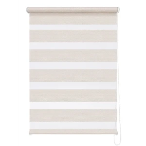 Штора рулонная день-ночь Liza 70x160 см бежевая