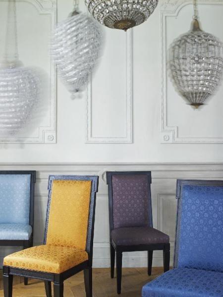 LELIEVRE Дамаск хлопчатобумажная ткань Pomme de pin sun-id-1418155 - Вид №2