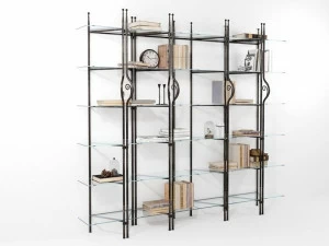 Barel Книжный шкаф из цельного железа ручной ковки