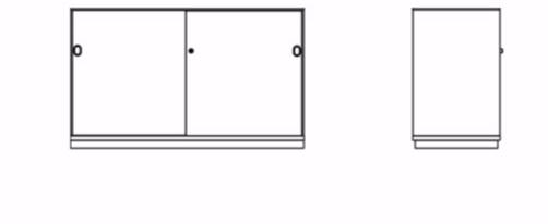 Dieffebi Офисный шкаф из металла с раздвижными дверцами Primo 6pcs_04zs - Вид №5
