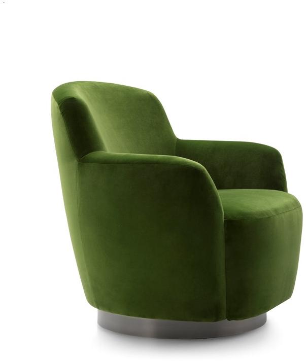 Bodema Вращающееся кресло из ткани с подлокотниками sun-id-1410466 - Вид №3