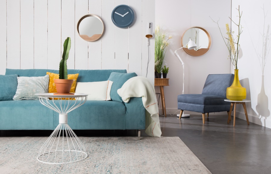 Ковер Magic 160х230 см синий Zuiver 6000067 - Вид №1