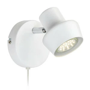 Спот настенный галогеновый белый Markslojd Urn 106083 MARKSLOJD URN 00-3925702 Белый