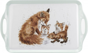 10655684 Pimpernel Поднос прямоугольный с ручками Pimpernel "Забавная фауна.Лиса" 48х29,5см Пластик