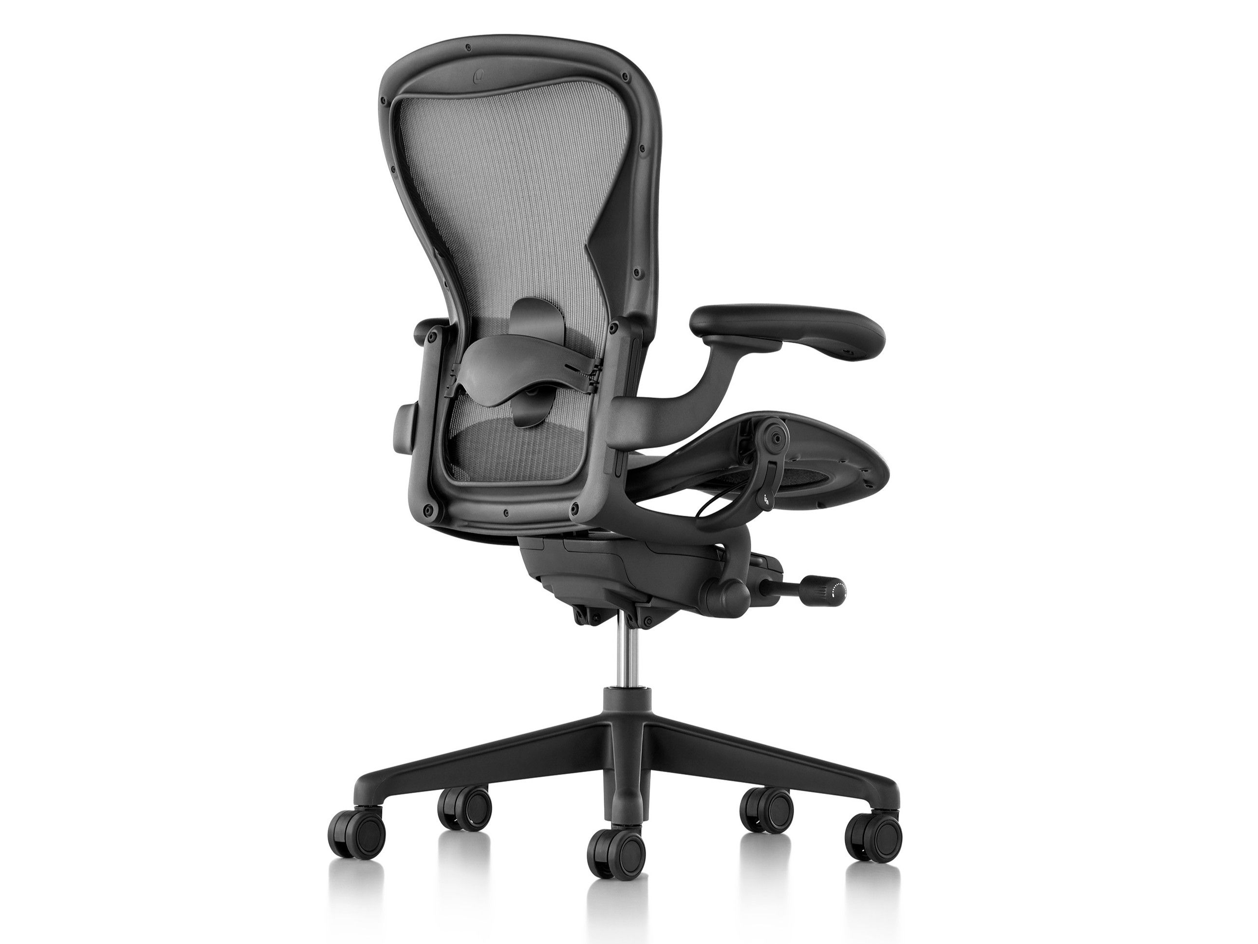 5-спицевое вращающееся офисное кресло с колесами Herman Miller Aeron ARCH-00152986 - Вид №4