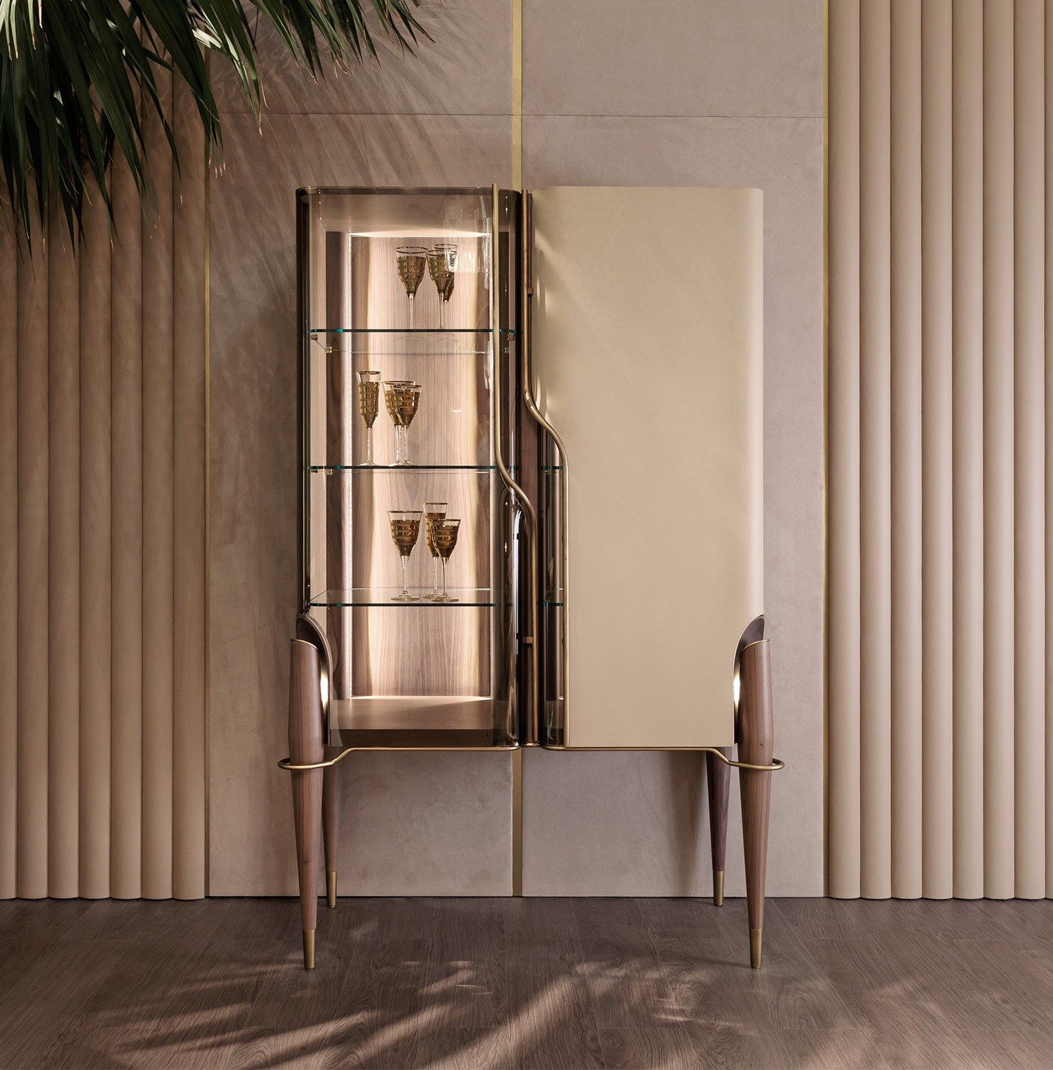 Деревянная витрина Turri Melting Light ARCH-00136693 - Вид №3