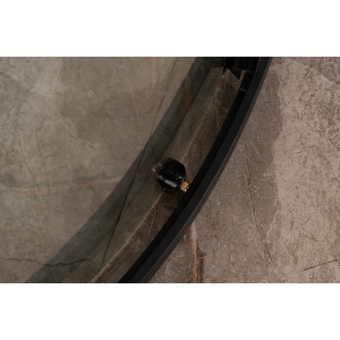 Orange E01-090TB/G Душевой уголок без поддона 90х90х190 черный Хром sun-id-1517004 - Вид №5