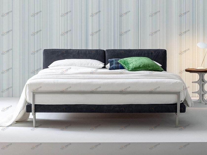 Twils Двуспальная кровать с мягким изголовьем Camaleo sun-id-1488618