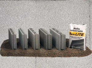 Anpel Легкий бетонный блок для перегородки Lecablocco cam