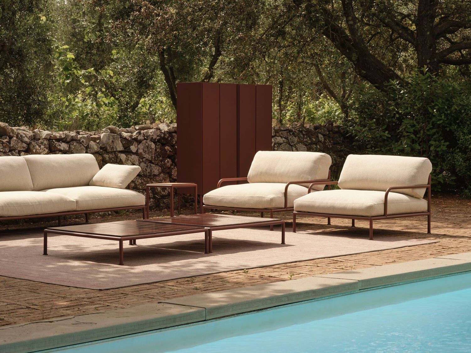 Тканевое садовое кресло с подлокотниками FAST Roè ARCH-00049929 - Вид №8