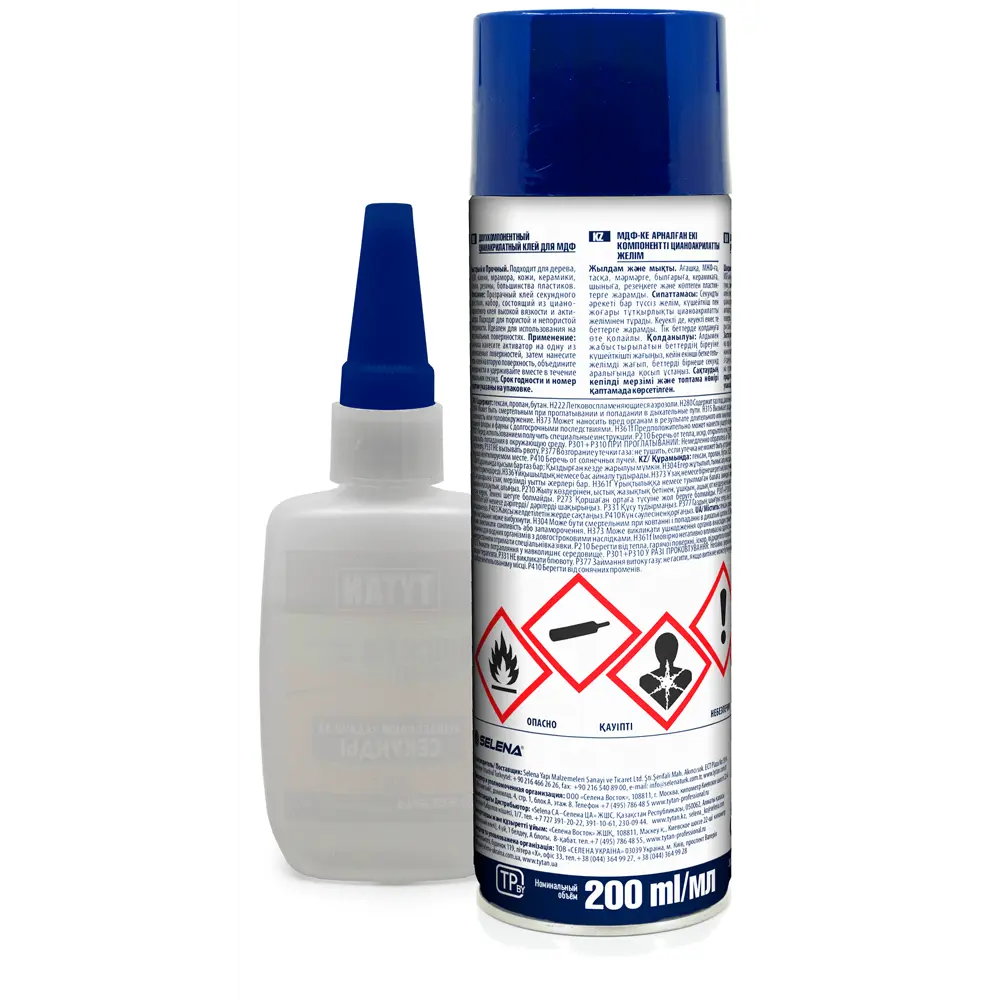 Двухкомпонентный цианакрилатный клей Tytan для мгновенной фиксации 81945510 STLM-0014381 - Вид №1