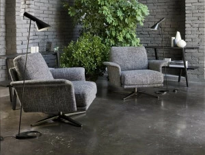 Verzelloni Кресло поворотное с подлокотниками Nilson