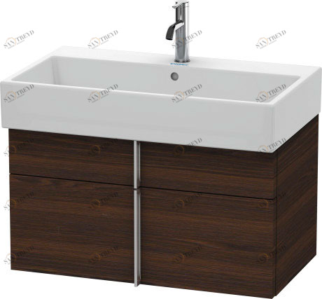 VA650706969 Тумбочка подвесная Vero Air #VA6507 784 x 431 мм Орех брашированный (натуральный шпон) Duravit