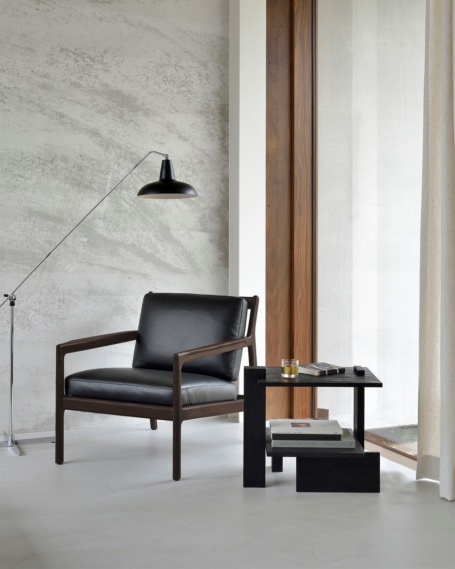 Кожаное кресло с подлокотниками Ethnicraft Джек ARCH-00135812 - Вид №9