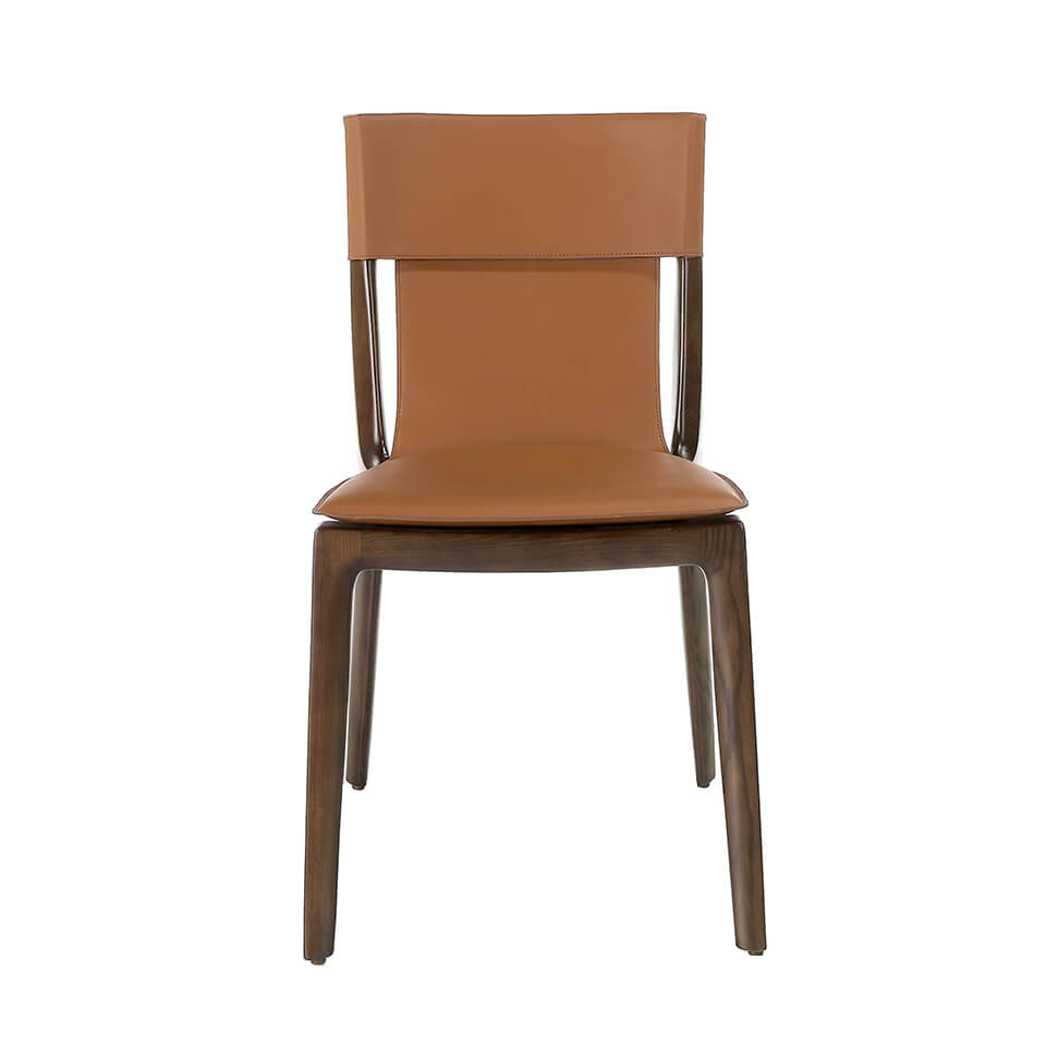 079763 Стул кожаный Angel Cerda CH19018  - Вид №1