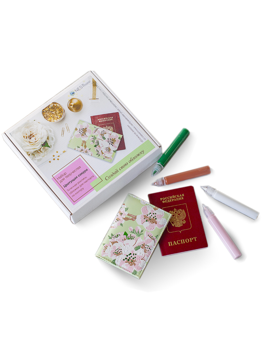 121604 Набор для творчества Цветущая сакура NESTbase 