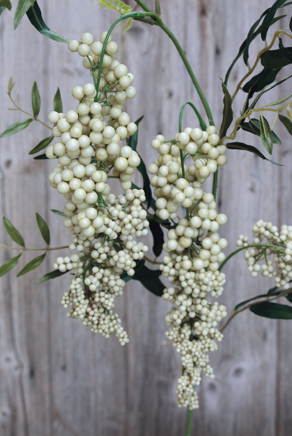 5166 807 a2 Ветка ивы искусственная трещина, 75 см, зелено-белая H-andreas  - Вид №2