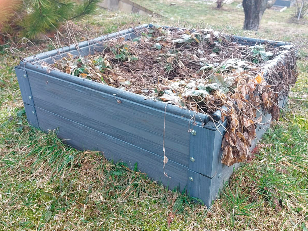 Грядка ПВХ 2х1 м. высота 23,5 см с автополивом ГеоПластБорд GPBST-157 - Вид №2