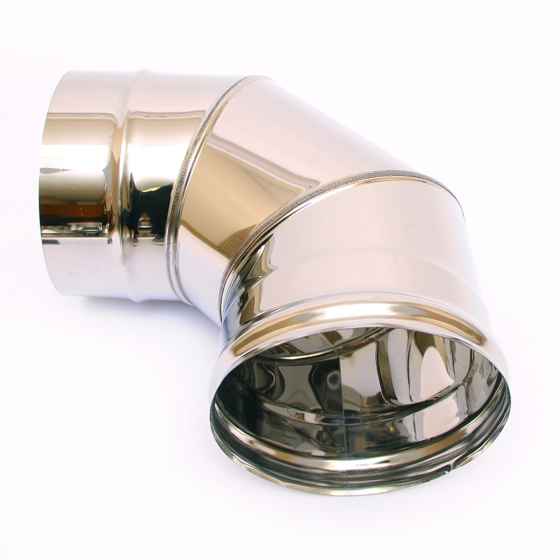 Колено угол 90" Ferrum Ф180 (430/0,5мм) FM081801F - Вид №1