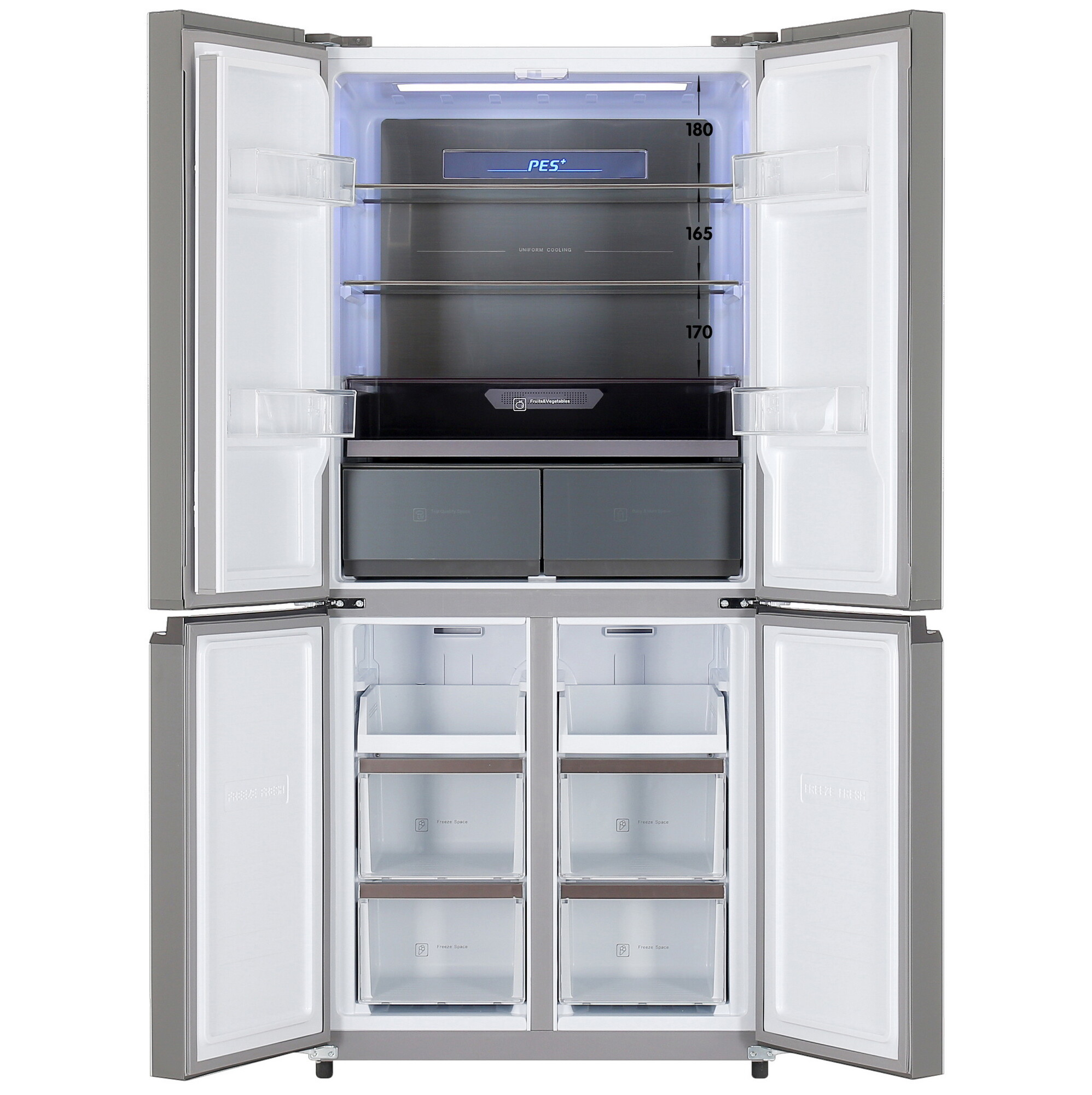 5414340 Холодильник многодверный   DEXP MCr4-51AKA белый STDN-0018750 - Вид №1