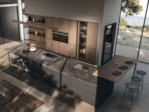 Встроенная кухня с островом