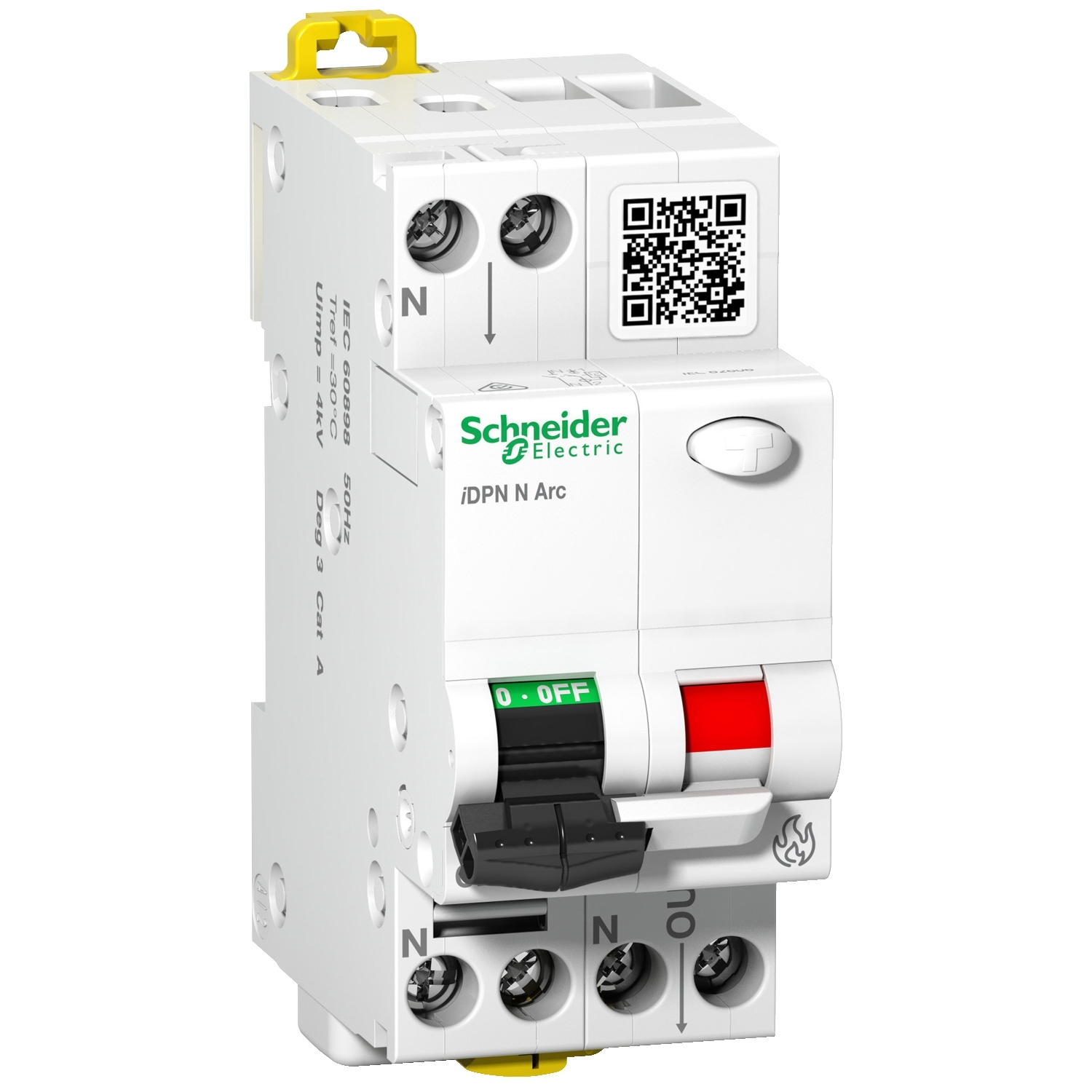 A9FDB7616 Устройство защиты от дугового пробоя iDPN N Arc, 1P+N, 16А, кривая B, 6000А Schneider Electric Acti 9 