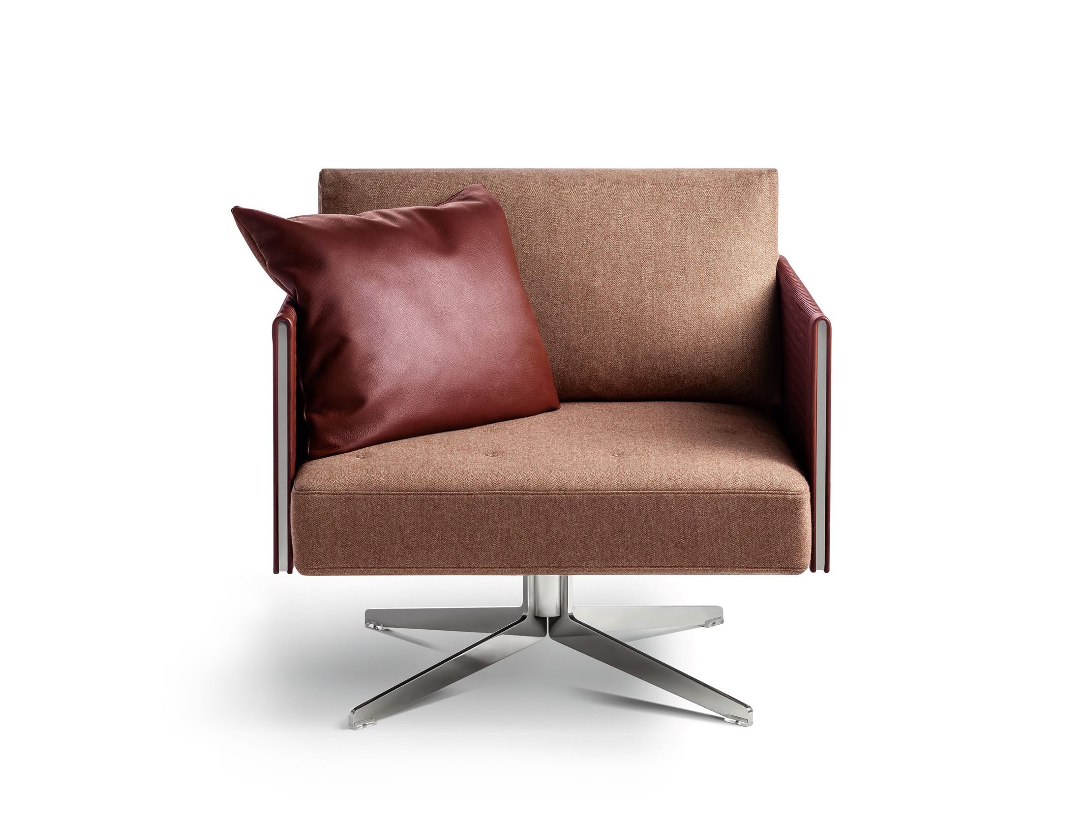 Ткань спиц поворотный стул Poltrona Frau коллекция-диваны и кресла ARCH-00130095 - Вид №6