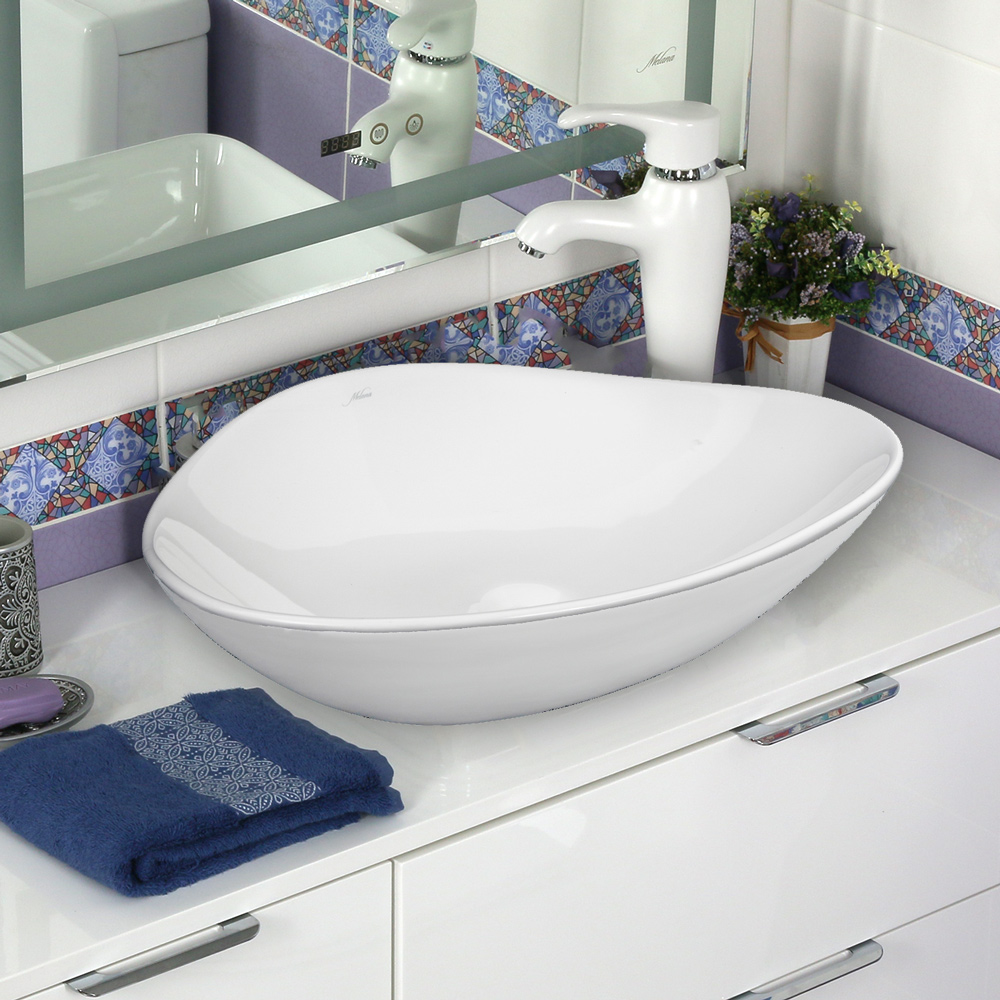 Накладная раковина melana mln-320366 320366-805