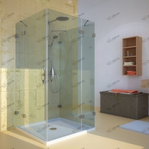 Душевая кабина 90x90 GK-005 стекло прозрачное GUTEWETTER LUX SQUARE 90X90GK005